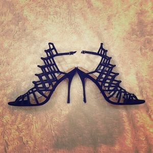 SCHUTZ Cage Heel Sandals (size 9.5)